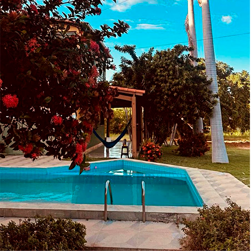 area de lazer com churrasqueira embutida